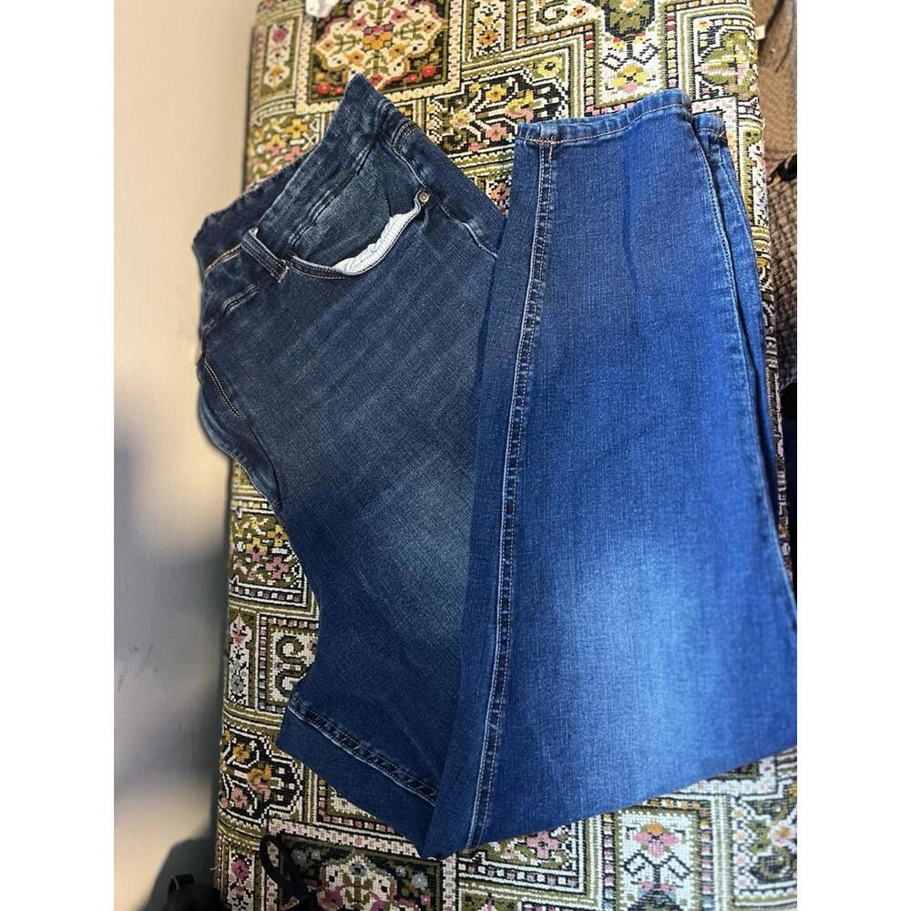 M Jeans Women's Size XXL Skinny Jeans  Dark Wash Mid Rise